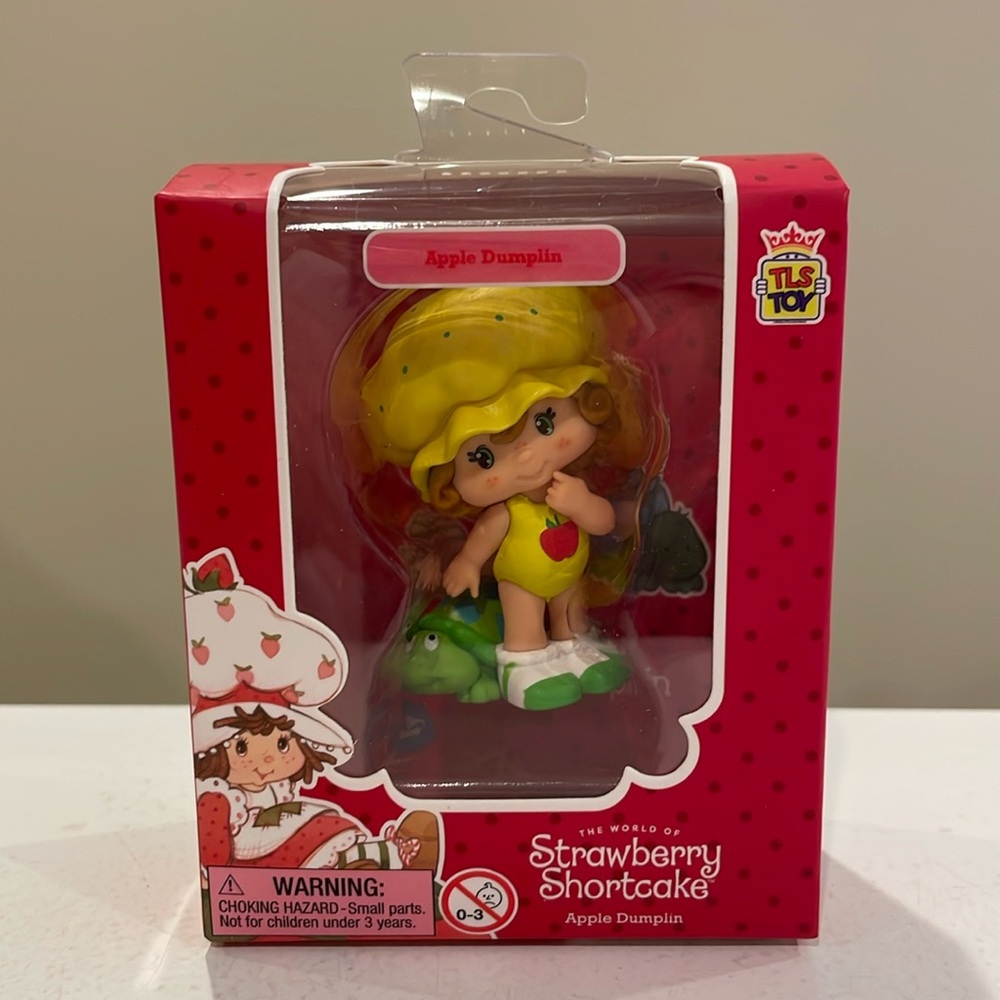 New Strawberry Shortcake APPLE DUMPLIN 🍎Figurine by TLS Toy